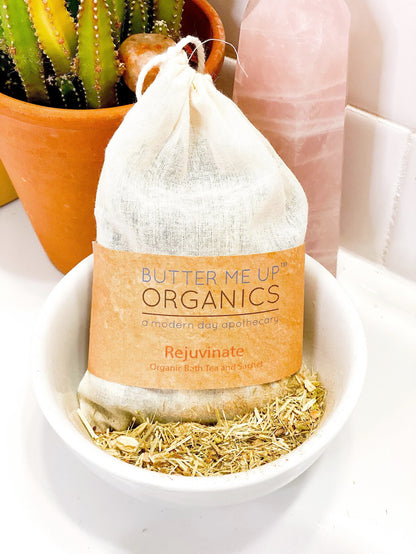 Organic Rejuvenating Bath Tea or Sachet