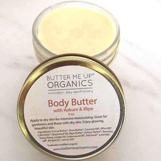 Organic Body Butter / Gardener's Hands / Gardner's Therapy / Elbow