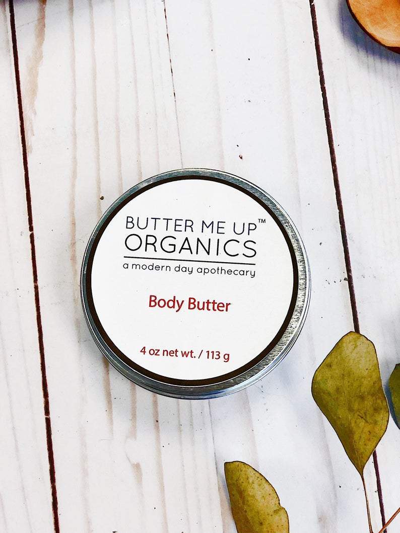 Organic Body Butter / Dry Skin / Moisturizer / Gardner's Hands Therapy